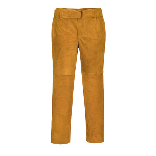 Pantaloni da saldatura in pelle