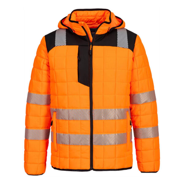 Giacca Hybrid Baffle PW3 Hi-Vis