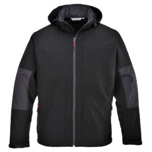 Softshell con cappuccio (3L)