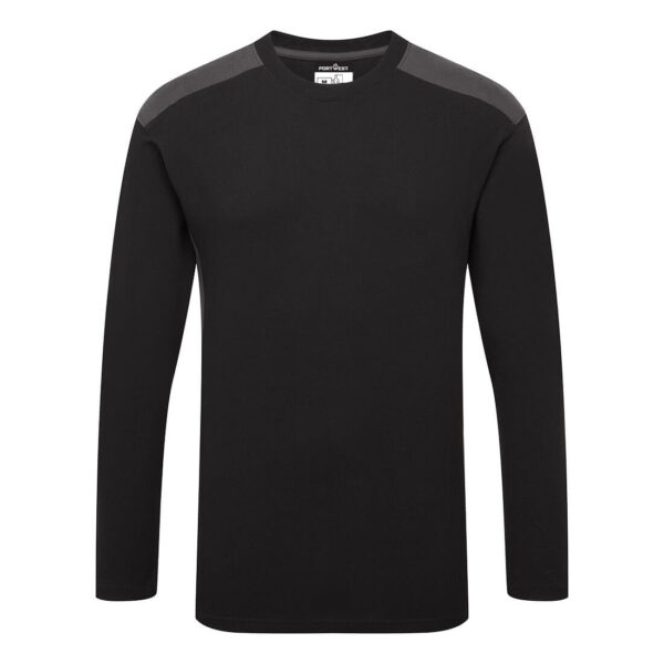 T-Shirt bicolore L/S