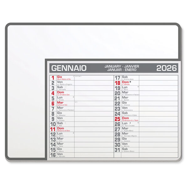 CALENDAR PAD EDGE - immagine 3