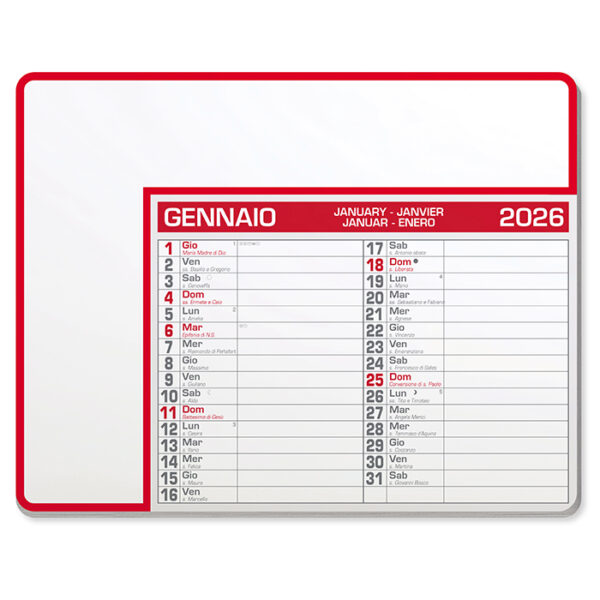 CALENDAR PAD EDGE - immagine 4