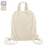 BORSA-ZAINO IN COTONE RICICLATO "AGRA"