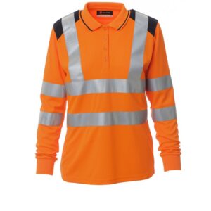 ARANCIONE FLUO/BLU NAVY