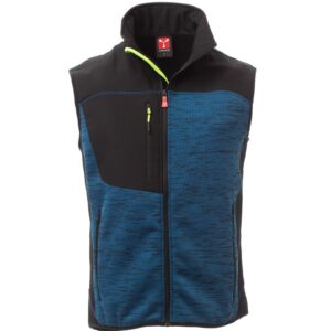 BLU MELANGE/NERO-GIALLO FLUO