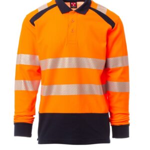 ARANCIONE FLUO/BLU NAVY