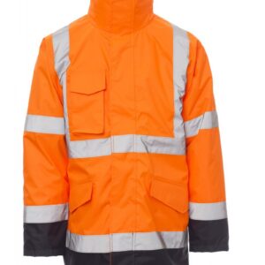 ARANCIONE FLUO/BLU NAVY