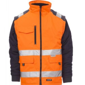 ARANCIONE FLUO/BLU NAVY