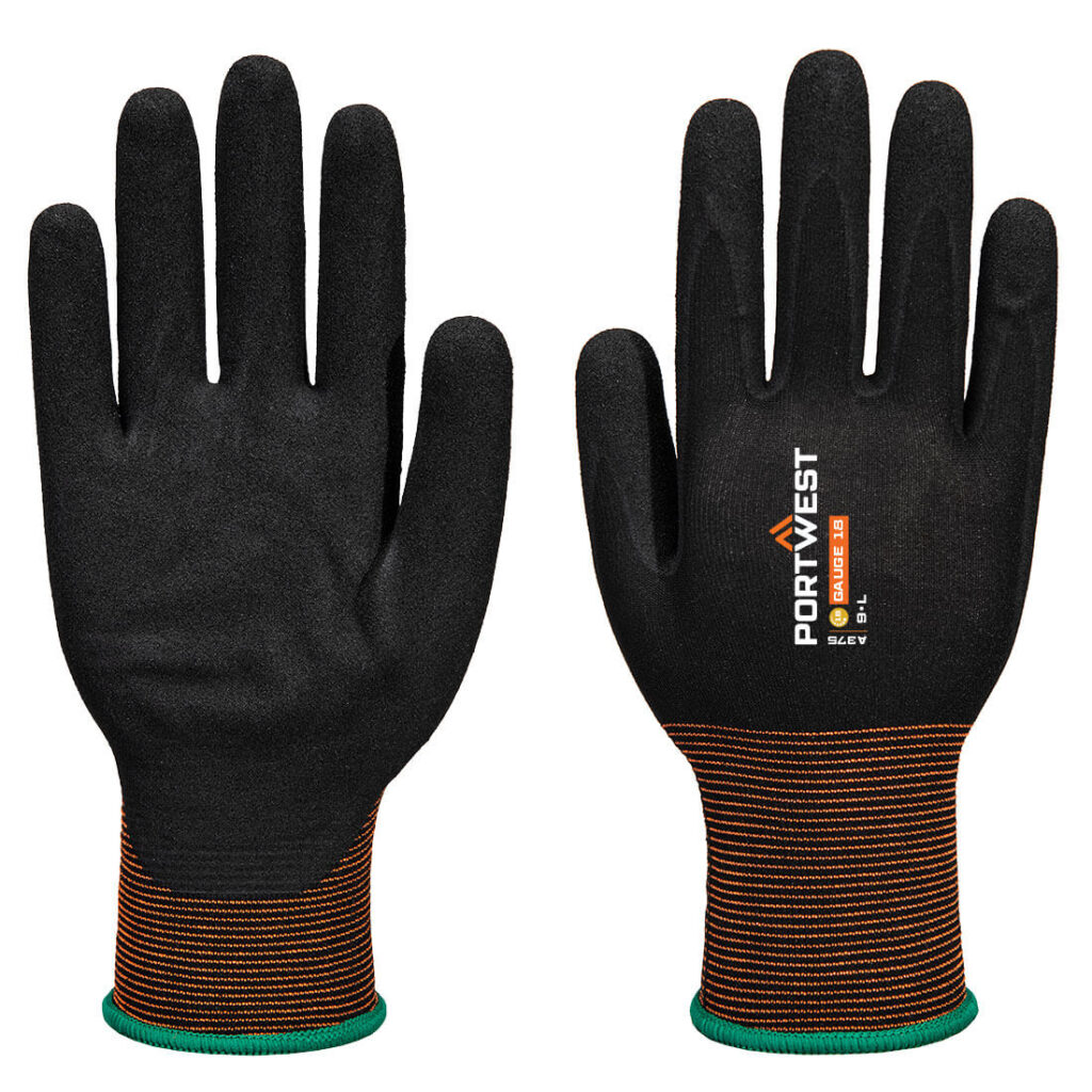 Guanto GP Grip 18 in nitrile liscio/sabbioso