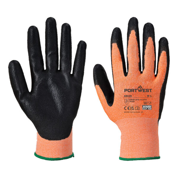 Guanto anti taglio Nitrile foam - Ambra