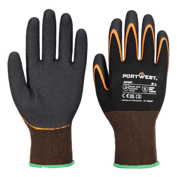 Guanto a doppia spalmatura in nitrile sul palmo Grip 15