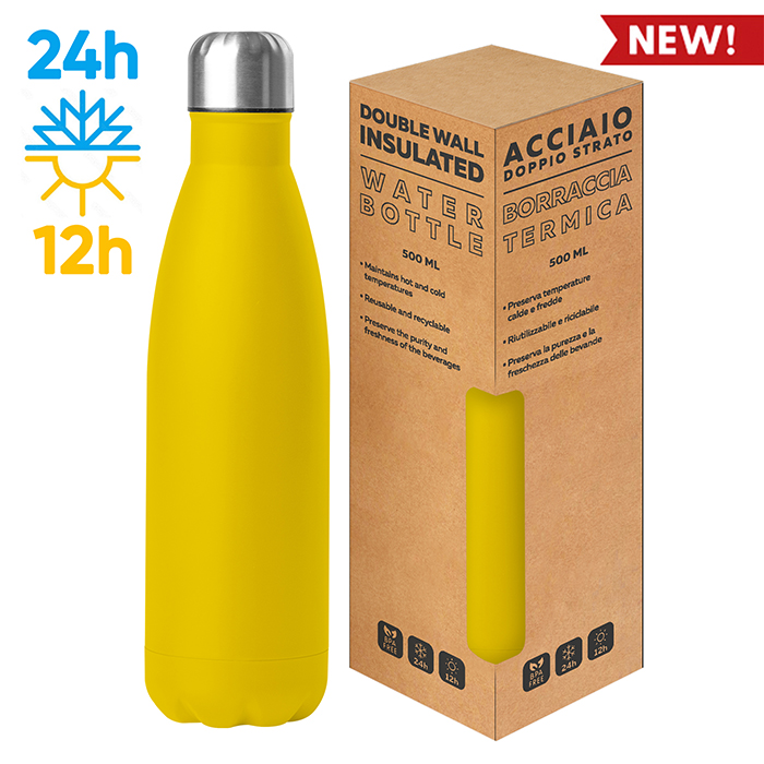 STEEL MAT BOTTLE 500