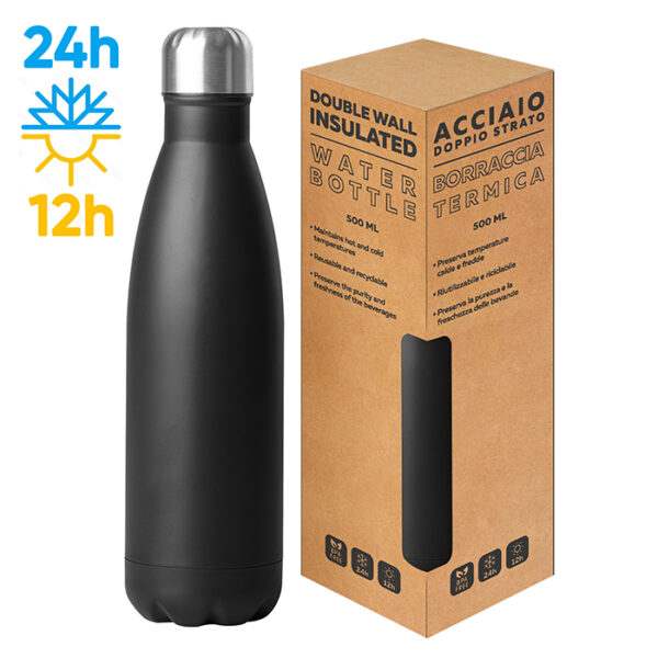 STEEL MAT BOTTLE 500