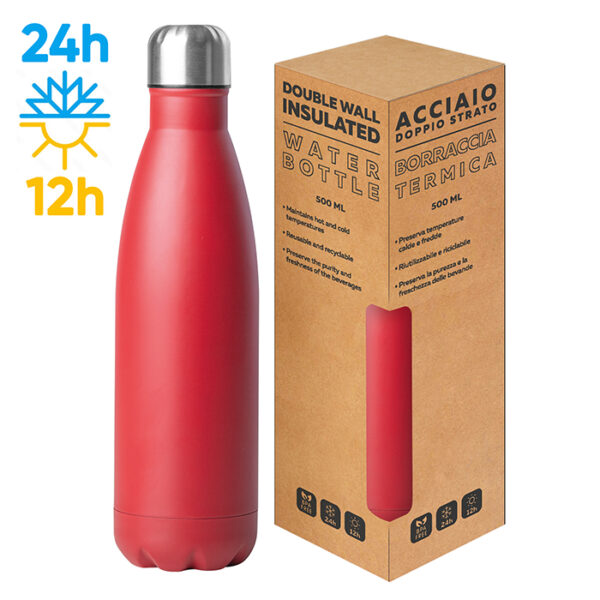 STEEL MAT BOTTLE 500