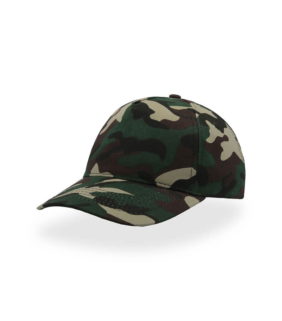 CAPPELLO VISIERA CURVA 5 PANNELLI