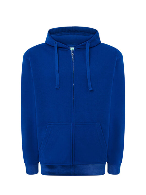 FELPA UNISEX CAPPUCCIO E ZIP PREMIUM