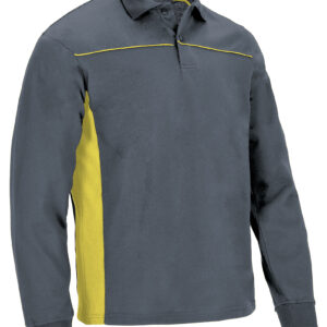 grigio cemento-giallo limone