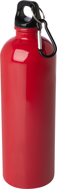Oregon 750 ml RCS certified single wall stainless steel water bottle with carabiner