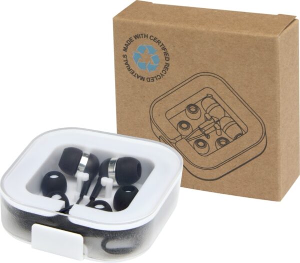 Baekdu wired Type-C earbuds with recycled plastic storage box