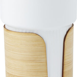 Fika 340 ml tumbler with bamboo sleeve