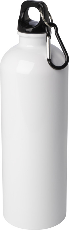 Oregon 750 ml RCS certified single wall stainless steel water bottle with carabiner