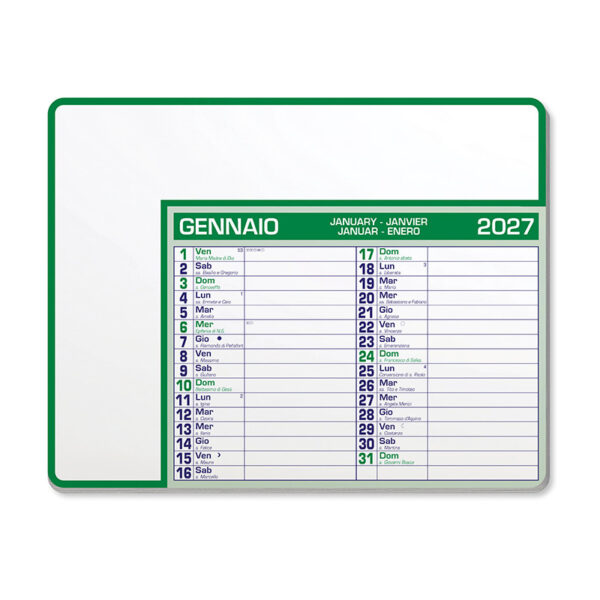 CALENDAR PAD EDGE