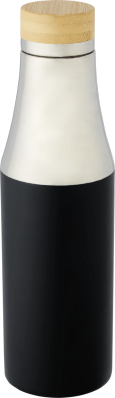 Hulan 540 ml copper vacuum insulated stainless steel bottle with bamboo lid