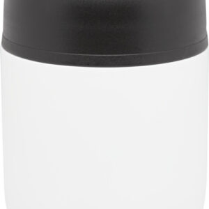 Supo 480 ml double-walled recycled stainless steel lunch pot with foldable spoon