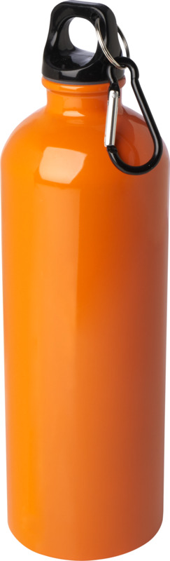 Oregon 750 ml RCS certified single wall stainless steel water bottle with carabiner