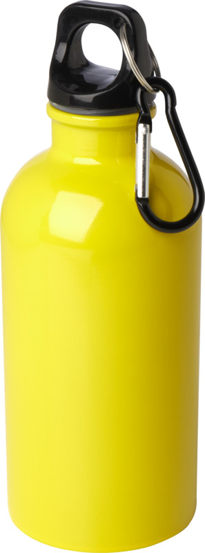 Oregon 400 ml RCS certified single wall stainless steel water bottle with carabiner