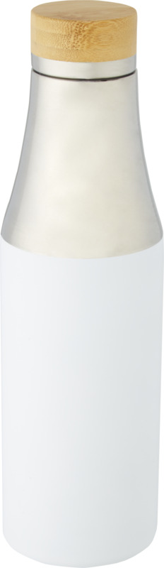 Hulan 540 ml copper vacuum insulated stainless steel bottle with bamboo lid